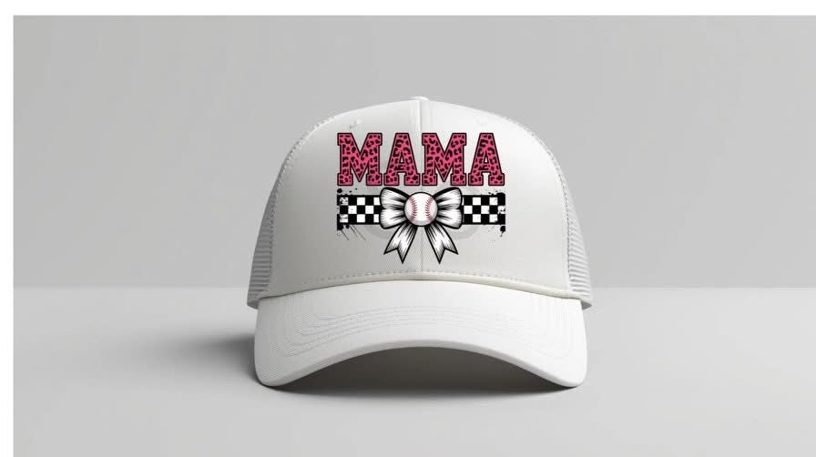 TRUCKER HATS - VINYL DESIGN OR WRITING