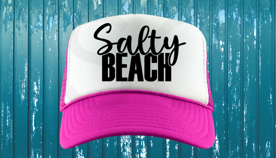 TRUCKER HATS - VINYL DESIGN OR WRITING