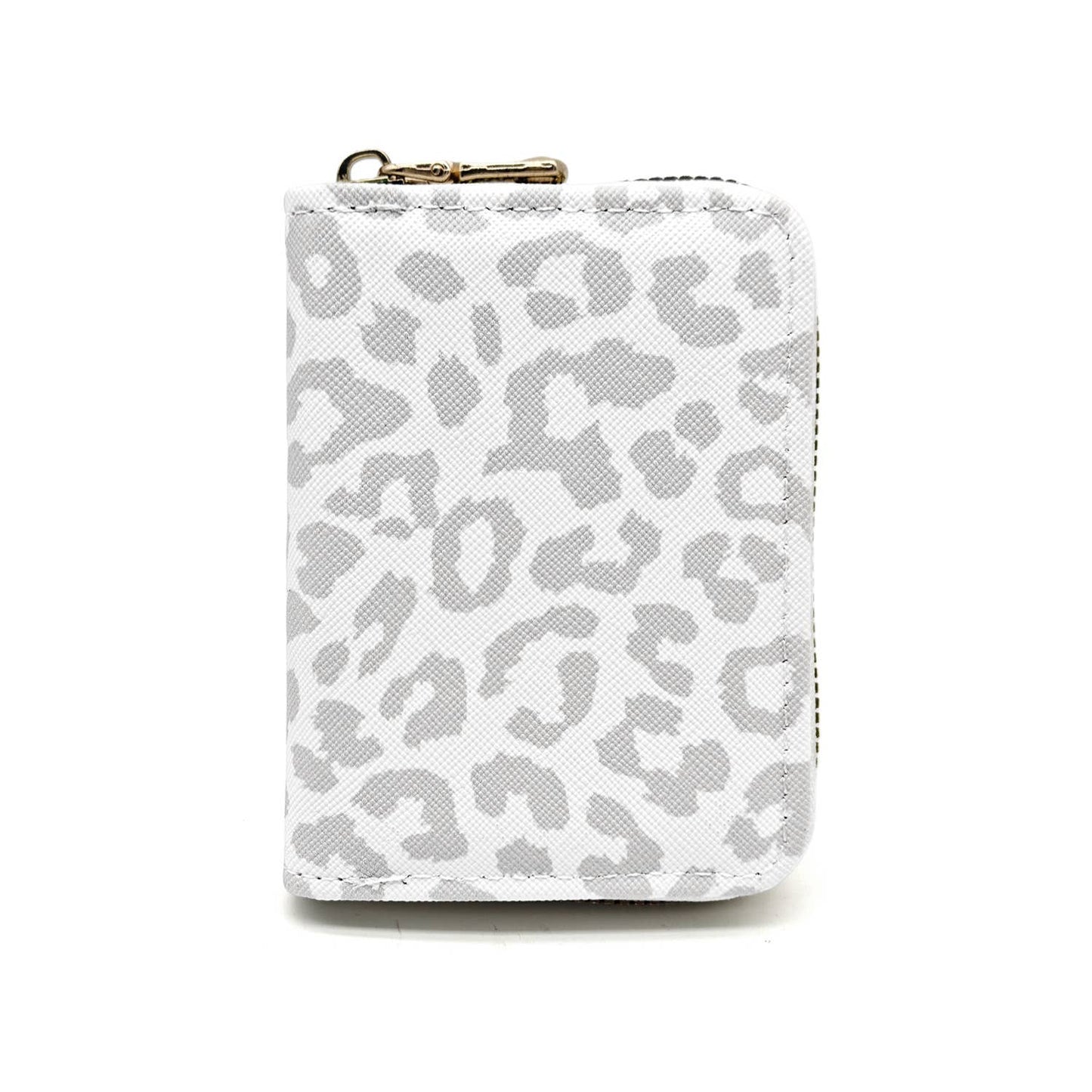 PU Leopard Card Holder Accordion Wallet