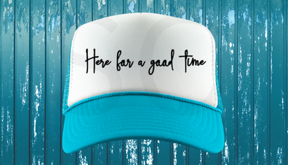 TRUCKER HATS - VINYL DESIGN OR WRITING
