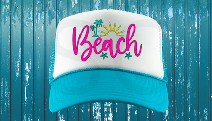 TRUCKER HATS - VINYL DESIGN OR WRITING