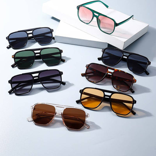 Retro Fashion Pilot Sunglasses
