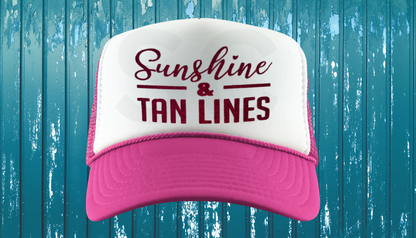 TRUCKER HATS - VINYL DESIGN OR WRITING