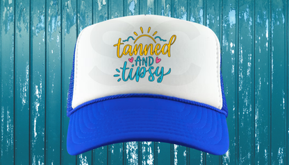 TRUCKER HATS - VINYL DESIGN OR WRITING