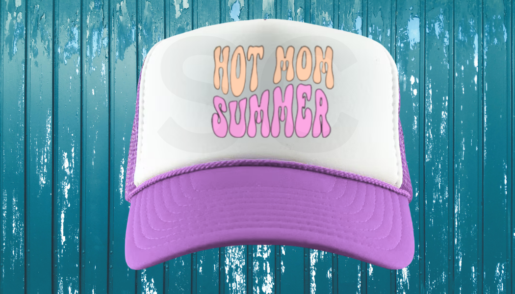 TRUCKER HATS - VINYL DESIGN OR WRITING