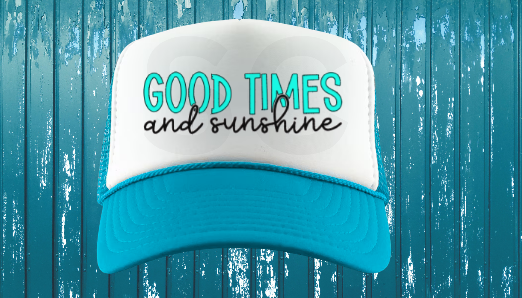 TRUCKER HATS - VINYL DESIGN OR WRITING