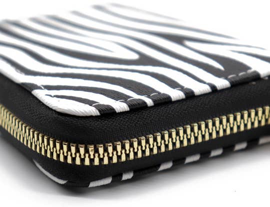 PU Leopard Card Holder Accordion Wallet