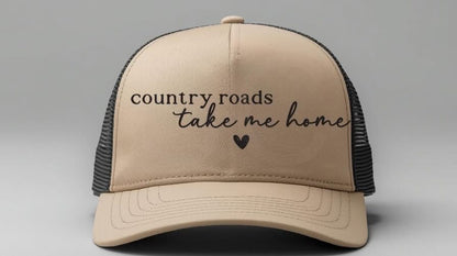 TRUCKER HATS - VINYL DESIGN OR WRITING
