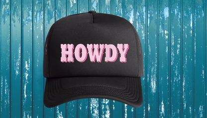 TRUCKER HATS - VINYL DESIGN OR WRITING