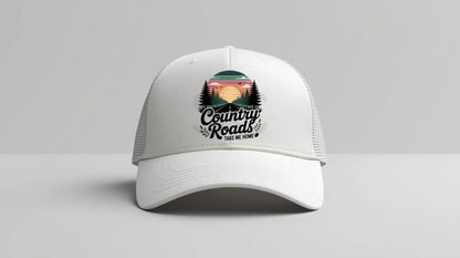 TRUCKER HATS - VINYL DESIGN OR WRITING