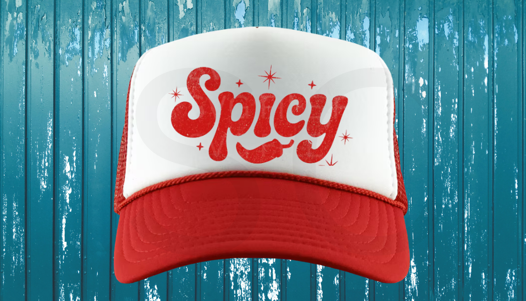 TRUCKER HATS - VINYL DESIGN OR WRITING