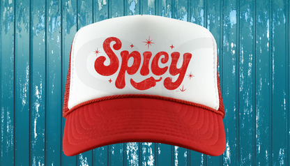 TRUCKER HATS - VINYL DESIGN OR WRITING