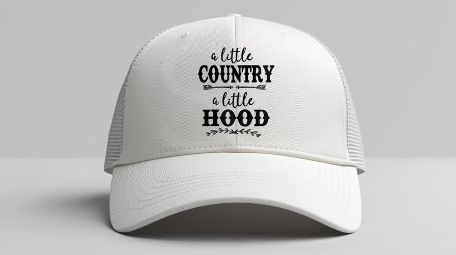 TRUCKER HATS - VINYL DESIGN OR WRITING