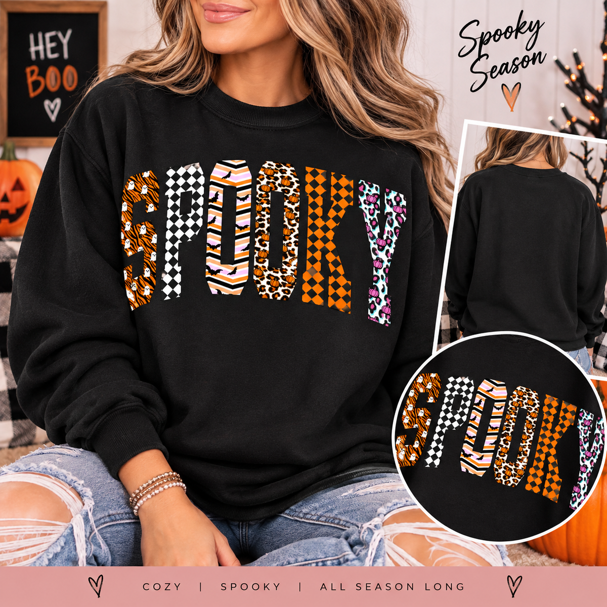 Sweatshirt "Spooky Season" Graphic Tee