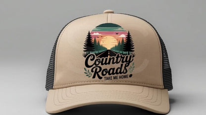 TRUCKER HATS - VINYL DESIGN OR WRITING