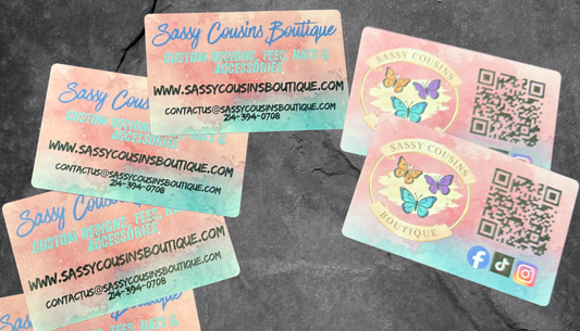 LUXURY CUSTOM BUSINESS CARDS