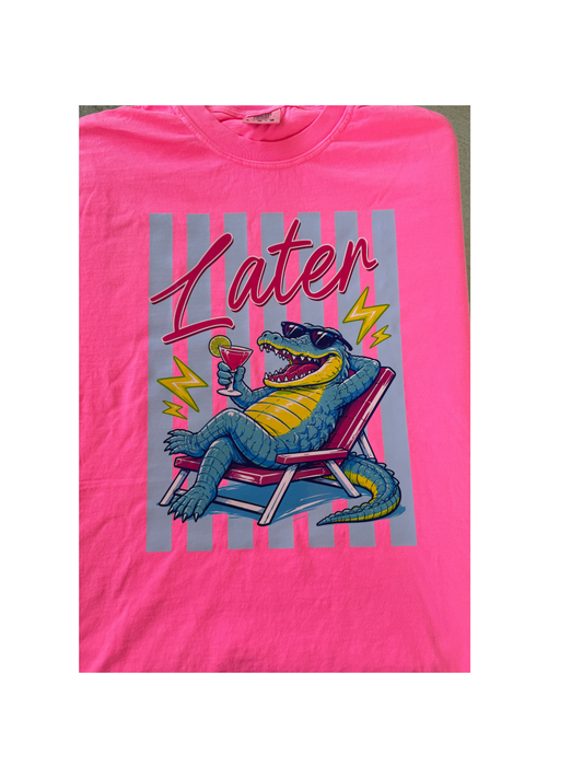 Comfort Colors “Later Gator” Tee
