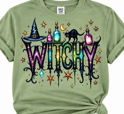 Comfort Color WITCHY Graphic Tee