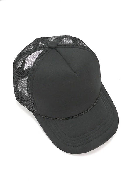 TRUCKER HAT FOAM FRONT MESH BACK HAT CAP