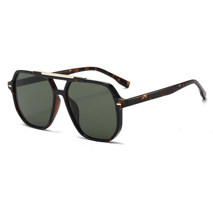 Double-Beam Aviator Sunglasses