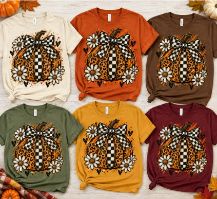 Comfort Color Pumpkin Graphic Tee